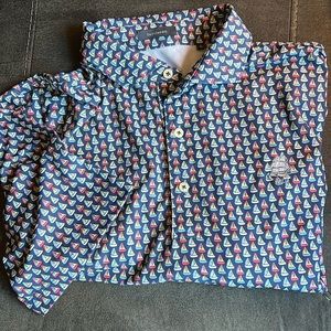 Turtleson golf polo. EUC.